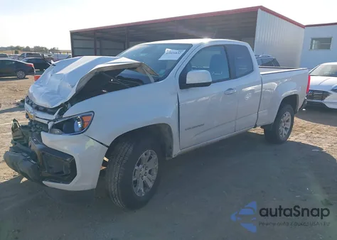 2022 Chevrolet Colorado 2Wd Long Box Lt z USA, uszkodzony, nr VIN 1GCHSCEA9N1247423